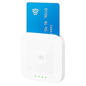 Square Card Reader –  Payment terminal for accepting Contactless, Chip & PIN, Debit Cards, Credit Cards, Apple Pay, and Google Pay – UK Version