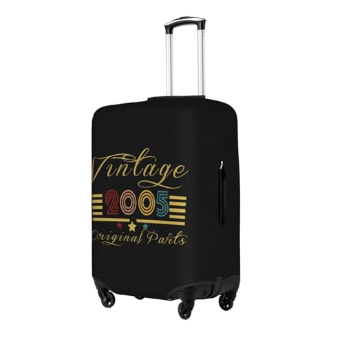 Travel Luggage Cover Vintage 2005 Original Parts Fashion Washable Baggage Suitcase Protector Fit For Luggage Small2