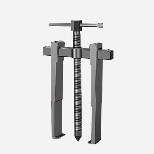 Kit de extractor de rodamientos de dos garras de acero de alto carbono, herramienta de extracción de rodamientos de rueda y engranajes de 6 pulgadas, extractor de rodamientos pequeños para rodamientos