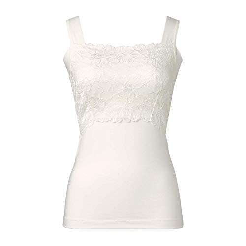 [ブラデリス ニューヨーク] ノンワイヤー補整ブラキャミ 素肌しっとりハッピーバストキャミ レディース パール 日本 LL (日本サイズXL相当)