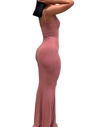 Robe caraco moulante basique stretch et légère pour femme