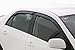 Auto Ventshade [AVS] In-Channel Ventvisor / Window Deflectors | Fits 2009 - 2013 Toyota Corolla, 4 pcs. | Smoke - 194073