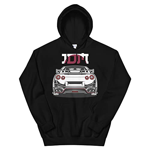 R35 Skyline GTR Rear Tail Lights JDM Unisex Hoodie3