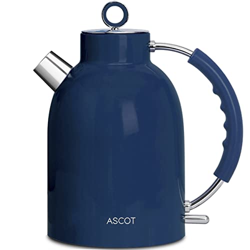 Electric Kettle, ASCOT Stainless Steel Electric Tea Kettle, 1.7L, 1500W