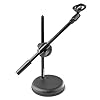 VONYX RL20 Content Creator Kit - Desktop Ring Light with CM400 Studio Microphone, USB Powered LED, Dual Phone Holders, Desktop Stand, Streaming, Podcast, YouTube, TikTok, Recording Bundle #2