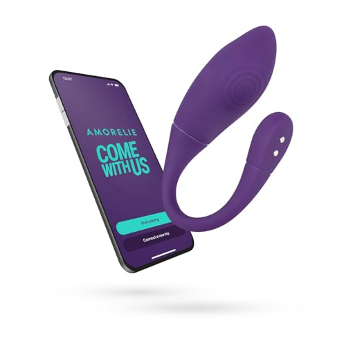 AMORELIE Joy App-gesteuertes Vibro-Ei Cha-Cha für Frauen | Wasserfest aus Silikon