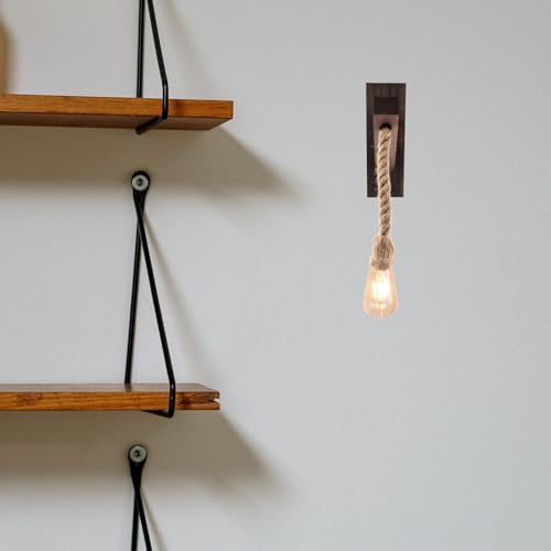 Lámpara de pared retro para crear un ambiente acogedor 7
