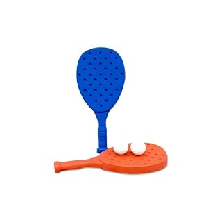 Jetoyni Badminton Tennis Racket Set with Ball Toy for Kids/Tennis Racket/Badminton Racquets Set/Table Tennis Racket/Racket Game for Kids Playing Sports Toy for Kids Birthday Gift (Random Color)