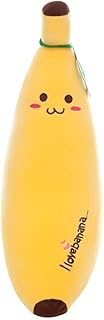 Banana Plush Toy, Banana Stuffed Animal, Banana Hugging Pillows Lovely Long Cushion Cute Banana Plushies Kawaii Cartoon Banana Sleeping Doll for Kids Boys Girls 35CM/50CM/70CM (50cm)