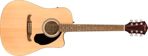 Fender FA-125 CE DREAD NAT WN Guitare Western - Les Beatles, Paul McCartney, John Lennon, RIngo Starr, George Harrison Fender FA-125 CE DREAD NAT WN Guitare Western