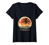 Photo Gallery donna anguilla beach tramonto indie occidentali britanniche bwi caraibi maglietta con collo a v Photo Gallery donna anguilla beach tramonto indie occidentali britanniche bwi caraibi maglietta con collo a v