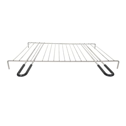 QEM Grille Barbecue 60x40 avec poignée sur Pieds