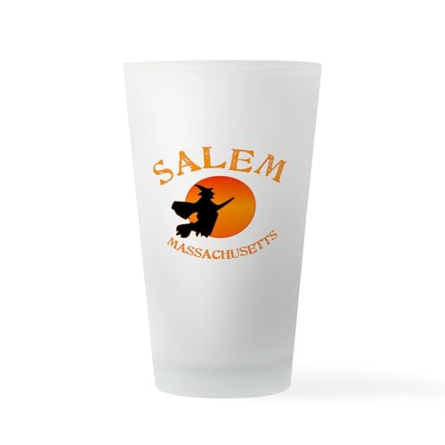 CafePress Salem MA Witch Pint Glass, 16 oz. Drinking Glass