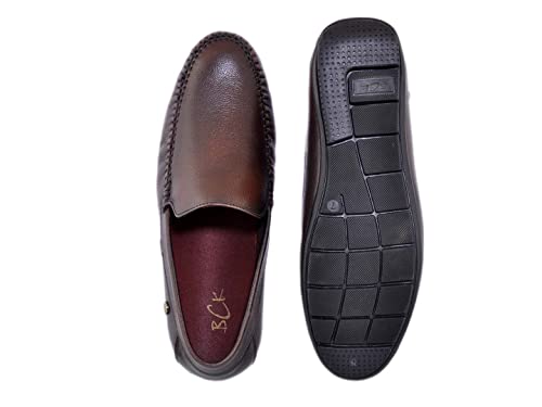 Image of Buckaroo BCK LINKER FullGrain Natural Leather Loafer