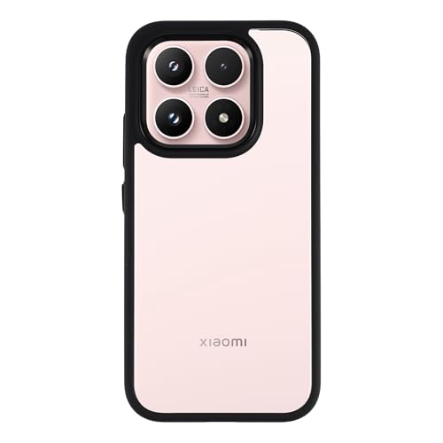 Image of for Xiaomi 17 Case Anti-Drop TPU + PC Clear Phone Back Cover - Black
