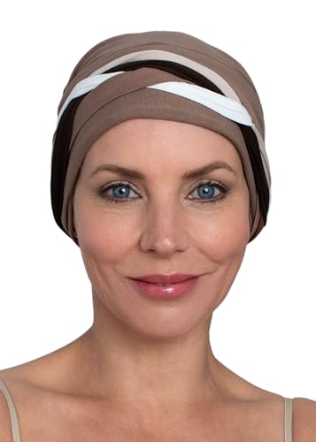 Deresina Viscose Chemo Headwear, Boho Chic Turban for Women Hair
