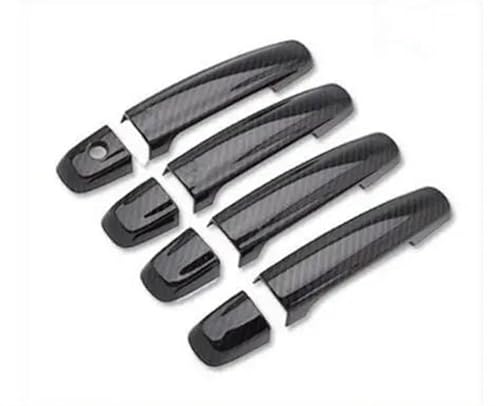 Cubiertas de manija de coche estilo Carbon A para Suzuki Vitara y Swift