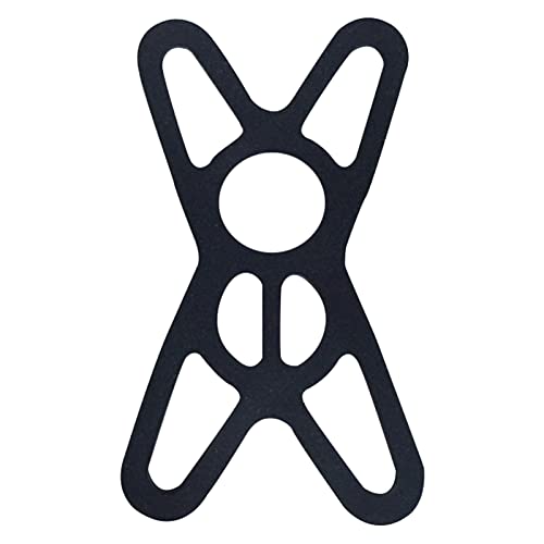 Hesaohuk Shockproof Elastic Silicone Mount Phone Holder Stand Riding Cycling Bike Phone Bracket