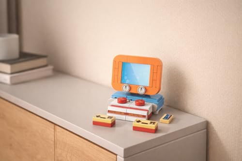 Image of STEM Home Appliance Computer Building Blocks Set (104 Pcs) | DIY Kitchen & Pretend Play Toy for Kids 6+ Years (Boys & Girls) | Educational Role Play Creativity Toy