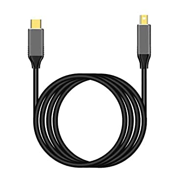 Microware USB 3.1 Type C to Mini DisplayPort 4K 60Hz Adapter Cable Black