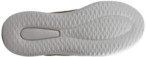 Skechers Men's Delson- Axton Slip On Trainers, Light Brown, 8.5