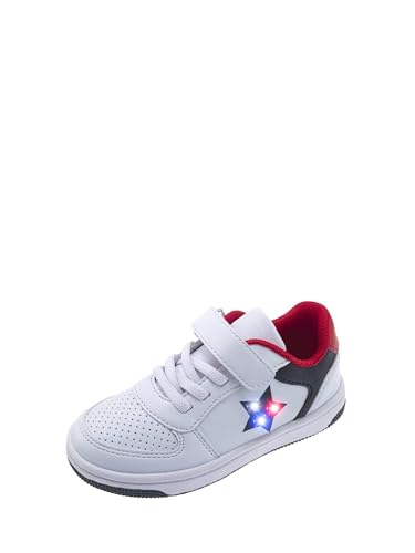 Baskets Chicco enfant chaussures lumineuses LED blanc pointure 30