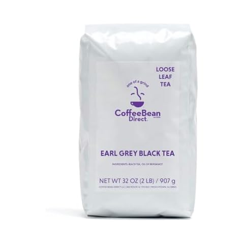 Coffee Bean Direct Earl Grey Black Tea, 2 Pound Bag Cover