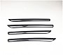 flyyyyy Center Console Dashboard Trim Strips ABS Car Door Decoration Cover Trims Carbon Fiber Style for, Compatible with Audi A3 8V 2014-2018 S3 (Color Name : 4 Pieces)