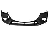 BUMPERS THAT DELIVER - Primered, Front Bumper Cover Fascia Compatible with 2017 2018 Mazda 3 17 18, MA1000246