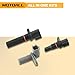 MOTOALL 6DCT250 DPS6 Auto Transmission Speed Sensor Kit 3Pcs/Set Fit for Ford Focus Fiesta Transit EcoSport Replaces AE8P7H103A, AE8P7M101AA, AE8P7M101BA