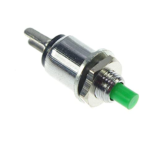 Interrupteur à bouton-poussoir SPST momentané 2Pin 5mm commutateur miniature vert 10pcs