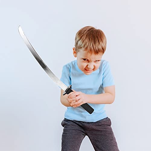 Amosfun Espada Fort Brinquedos Espada de Plástico Japonês Katana Anime Espada Demônio Slayer Samurai