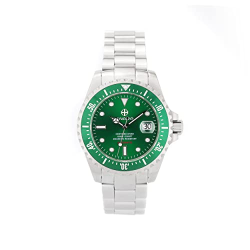 ✅ 10 Best Dive Watches Under 1000 5 ENRIVA Men's 1000 Meter Automatic Pro Dive Mens Watch Diving Watches Self-Wind Professional Diver Watches for Men… (Green)