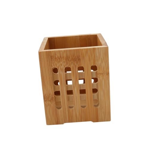 Ciieeo Cutlery Organizer Bamboo Chopsticks Holder Utensil Holder Large Kitchen Utensil Storage