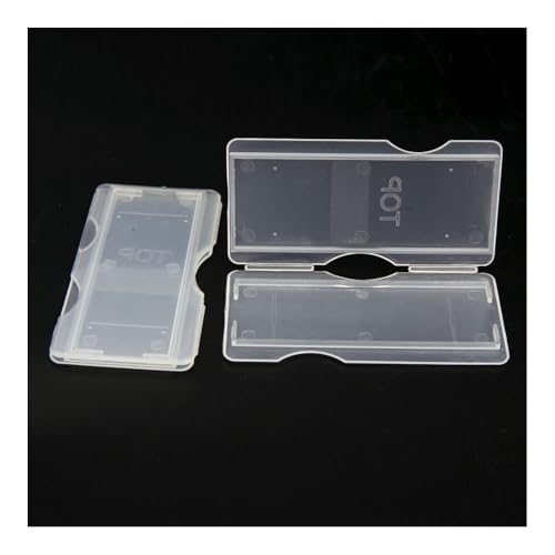 Microscope Microscope Slides Holder 5pcs Portable Plastic Microscope Slides Holder Dispenser Box Capacity 1-3 Pieces Slides(A)