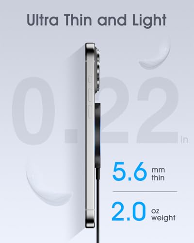 WRVVR for Apple Mag-Safe Charger 2 Pack, Magnetic Wireless Charger for iPhone 16 15 14 13 12 Pro Max Plus mini, 15W Fast Charging Pad, for Airpods 4/3/2/Pro, Strong Magnet - Image 3