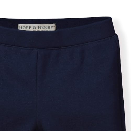 Image of Hope & Henry Girls' Ponte Pants with Button Details