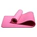Amazon Basics 1/2 Inch Extra Thick Exercise Yoga Mat with Carrying Strap, Pink