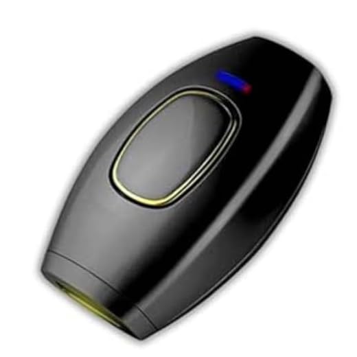 Depilador a Laser IPL Luz Pulsada 900 Mil Disparos | Remoção Definitiva de Pelos, 5 Níveis Intensidade e Seguro. (Preto)