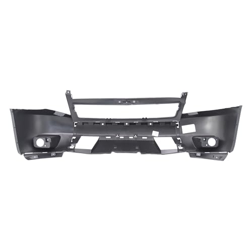 Image of FitParts For Chevrolet Suburban /Tahoe 2007-2010 Front Bumper Cover | Primed, With Fog Light Holes, Also fits Chevrolet Avalanche, Ready to Paint, OEM 25830185, GM1000830