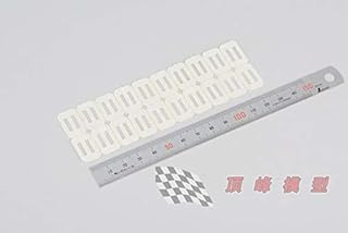 Parts & Accessories 20Pcs/Lot Paper Hinges/Hinge Folding Leaf/aileron Tail Wing Connector, KT, Foam, balsa rc Airplane Universal - (Color: L20XW13mm (Medium))