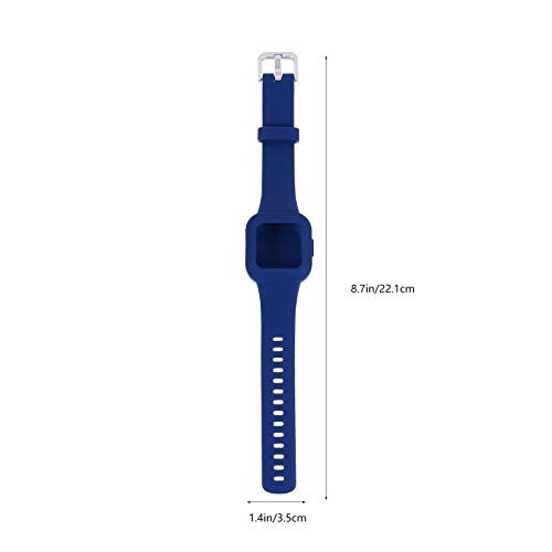ULTECHNOVO Silício Faixa de Relógio de Substituição Com Tampa Da Caixa Do Relógio Strap Relógio de P