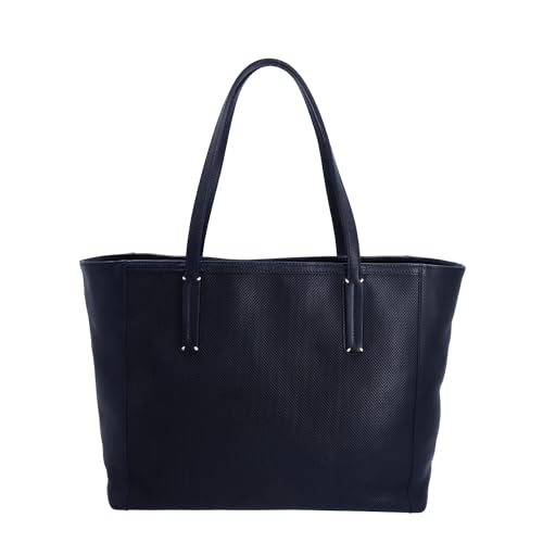 [ARTPHERE] [アートフィアー] トートバッグ メンズ PC A4 本革 レザー 通勤 通学 おしゃれ ブランド 豊岡鞄 BK22-101 (ネイビー)