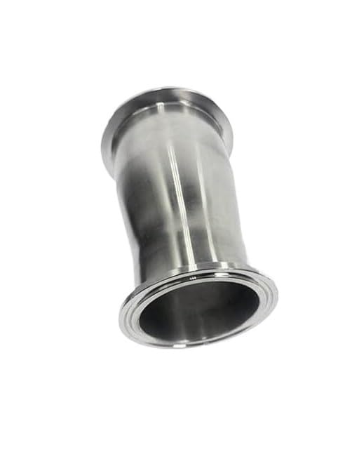 Reductor sanitario de acero inoxidable 304 para tuberías alimentarias duraderas de 76mm a 63mm