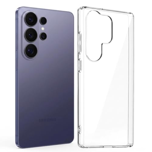 Image of DIZORO Compatible with Samsung Galaxy S26 Ultra 5G Back Cover Case Clear,[ Anti Yellow ][Military Grade Protection] Hard PC Back Cover Transparent