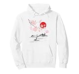 Retro Japanese Cherry Blossom Shirt, Sakura Art