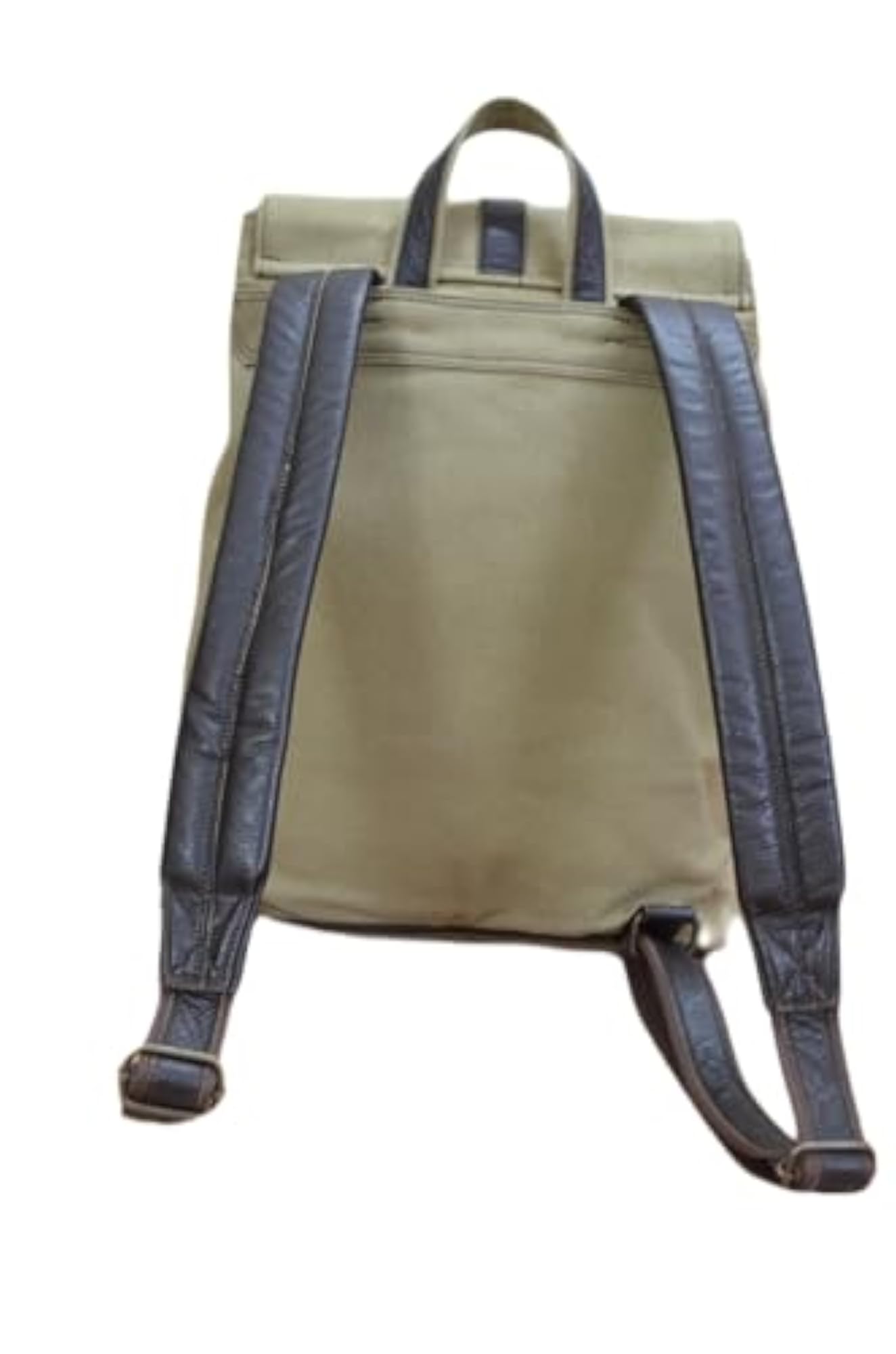 Casual Canvas Backpack for Boys and Girls, Khaki