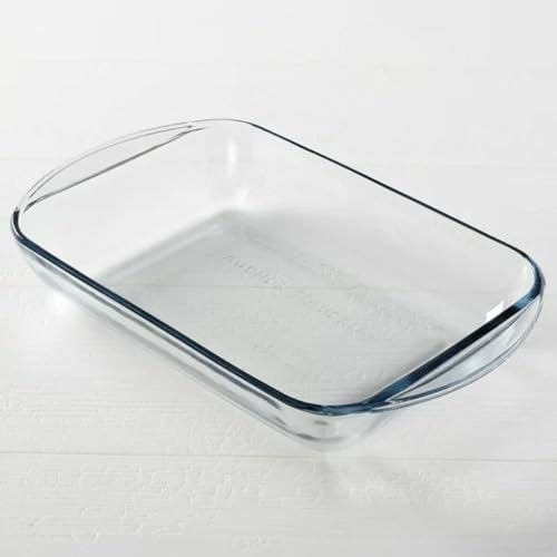 9" x 13" Clear Glass Pan, Casserole Baking Dish