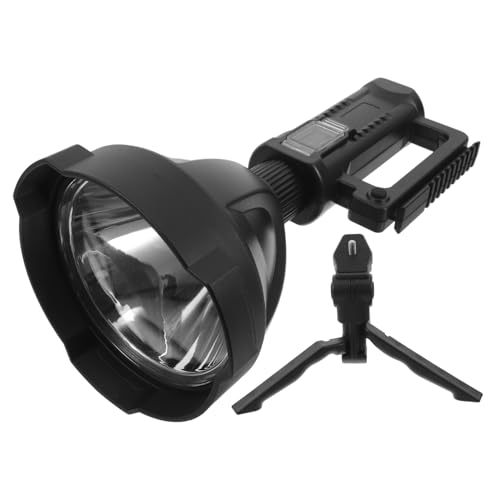 VILLCASE Linterna LED Recargable Potente con Alcance Diseño Multifuncional para Camping Senderismo y Uso de Emergencia Incluye Batería Portátil