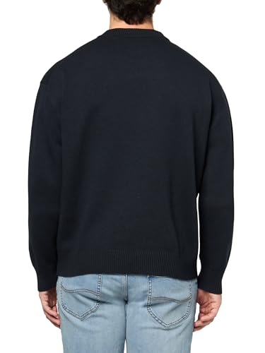 HUGO Men's Crewneck Cotton Knit Sweater2